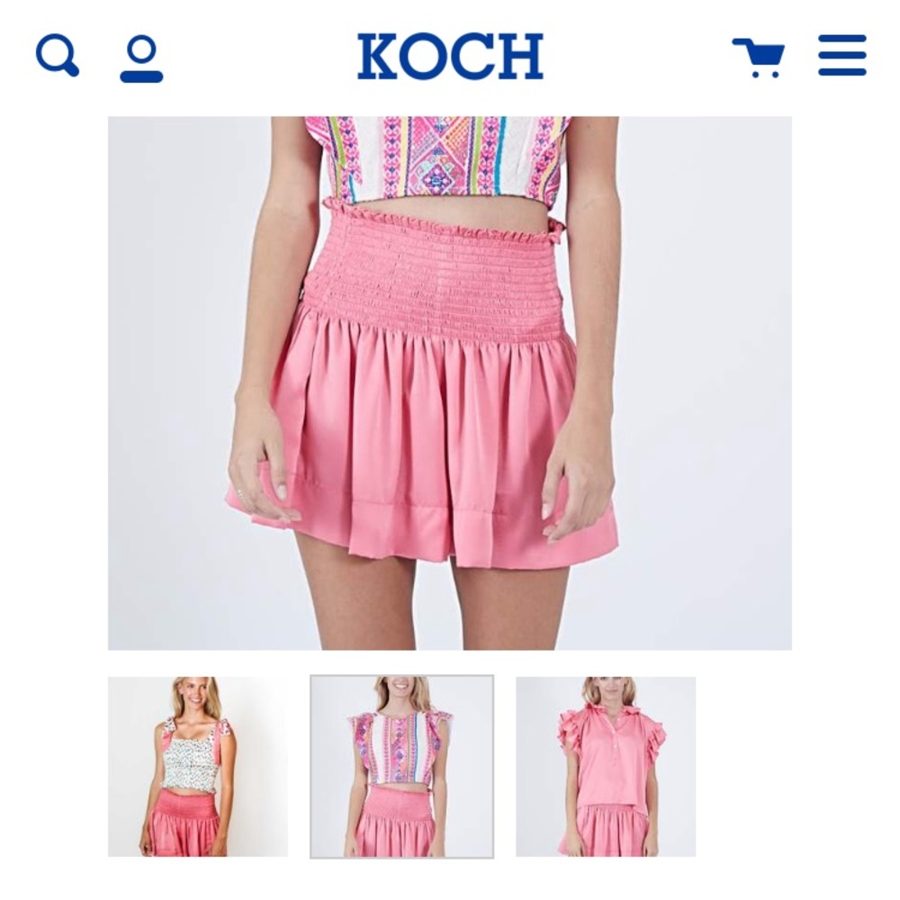 ISO bubblegum pink Erica Koch skirt